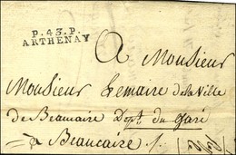 P.43.P. / ARTHENAY Sur Lettre Avec Texte Daté 1811. - SUP. - 1801-1848: Voorlopers XIX