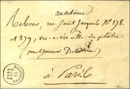 Cachet Orné PORT / PAYE / 66 / DHUNINGUE Sur Lettre Avec Texte Daté An 1. - SUP. - R. - 1801-1848: Voorlopers XIX