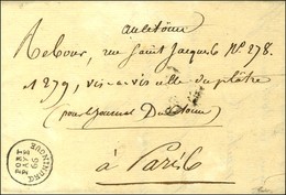 Cachet Orné PORT / PAYE / 66 / DHUNINGUE Sur Lettre Avec Texte Daté An 1. - SUP. - R. - 1801-1848: Précurseurs XIX