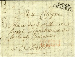 P.69.P. / LUXEUIL Sur Lettre Avec Texte Daté An 10. - SUP. - 1801-1848: Voorlopers XIX