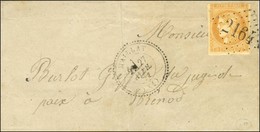 GC 2164 / N° 43 (def) Càd T 24 MAILLAT (1) Sur Lettre Locale. 1871. - TB. - Other & Unclassified