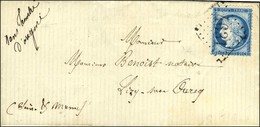 GC 4631 (Coulonges En Tardennois) / N° 60 Sur Lettre Avec Texte Daté Coulonges Le 5 Novembre 1873 Pour Lizy Sur Ourcq. A - Autres & Non Classés