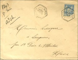 Càd BUREAU AUXILIAIRE GIPCY / ALLIER / N° 90 (def). 1893. - B / TB. - Autres & Non Classés