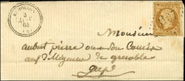 GC 3107 / N° 21 Càd T 22 REMELLON (4) Sur Lettre Locale Pour Gap. 1864. - TB / SUP. - Other & Unclassified