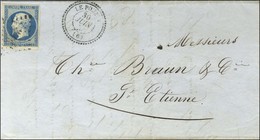 PC 2566 / N° 14 Càd T 22 LE POUZIN (6). 1855. - TB. - Other & Unclassified