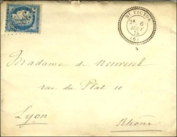 GC 3886 / N° 60 Càd T 24 ST VICTOR (6) Sur Lettre Pour Lyon. 1875. - SUP. - Other & Unclassified