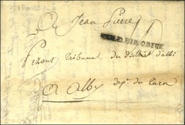 ARM. D. PYR. ORIEN Sur Lettre Avec Superbe Et Long Texte (9 Pages) Daté Du Camp Sous Figueres Le 21 Prairial An 3. - TB. - Army Postmarks (before 1900)