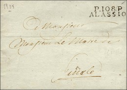 P.108.P. / ALASSIO. 1808. - TB / SUP. - 1792-1815: Départements Conquis