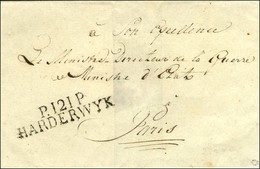 P.121.P. / HARDERWYK Sur Lettre Sans Texte Pour Paris. - SUP. - R. - 1792-1815: Veroverde Departementen