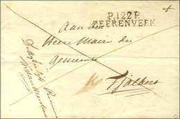 P.122.P. / HEERENVEEN Sur Lettre Sans Texte. - SUP. - R. - 1792-1815: Veroverde Departementen