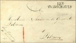 123 / WINSCHOTEN Sur Lettre Avec Texte Daté 1811. - SUP. - 1792-1815: Départements Conquis