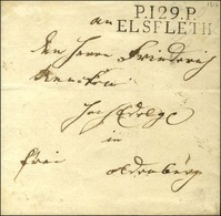 P.129.P. / ELSFLETH Sur Lettre Avec Texte Daté Le 10 Novembre 1812. - SUP. - RR. - 1792-1815: Départements Conquis