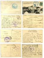 Lot De 6 Lettres Et 11 CP Cachets HOPITAUX COMPLEMENTAIRES. - TB. - Oorlog 1914-18