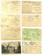 Lot De 6 Lettres Et 20 CP Cachets HOPITAUX TEMPORAIRES. - TB. - Oorlog 1914-18