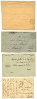 Lot De 3 Lettres Et 1 CP Dont Cachets CORR. ARMEES ALEXANDRIE Et PORT SAID. - TB. - Guerre De 1914-18