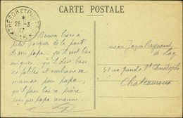 Càd TRESORS ET POSTES 515 Sur CP. 1917. - TB. - Guerre De 1914-18