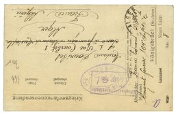 CP Avec Marques De Contrôle Postal (Alger 752). - TB. - Guerre De 1914-18