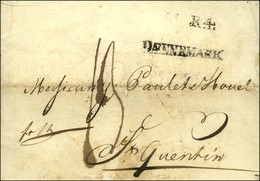 Lettre Avec Texte Daté De Lubec Le 21 Avril 1803 Pour St Quentin. Au Recto, DANNEMARK + R.4. - TB. - Other & Unclassified