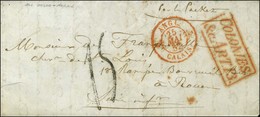 Lettre Avec Texte Daté De Rivière Pilote (Martinique) Le 29 Avril 1852 Pour Rouen. Au Recto, Marque D'échange Rouge COLO - Other & Unclassified