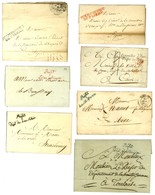 Lot De 7 Marques Postales De Préfets Et Sous-préfets. - TB. - Collections