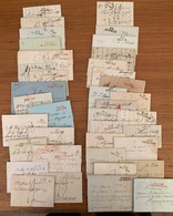 Lot De 38 Marques Postales De Départements Conquis : PD Et PP. Très Belle Qualité Générale. - TB Et SUP. - Collections