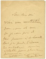 TOULOUSE LAUTREC Henri De (1864-1901), Peintre, Dessinateur, Illustrateur. - Autres & Non Classés