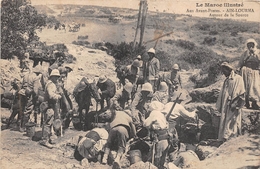 ¤¤  -  Le MAROC Illustré   - Aux Avant-Postes   -  AIN-LOURMA   -  Autour De La Source   -  Militaires     -  ¤¤ - Other & Unclassified