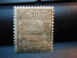 Timbre 20 C Postes Nouvelle-Calédonie Et Dépendances - Unused Stamps