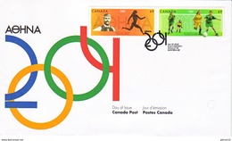 Canada FDC 2009 JO D'Athènes - 2001-2010