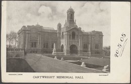 Cartwright Memorial Hall, Bradford, Yorkshire, 1905 - Rosemont Postcard - Bradford