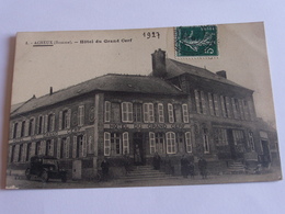 Acheux - Hôtel Du Grand Cerf - 1927 - Acheux En Amienois