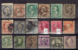 M - USA Set Classiques Old Stamps Cancelled - 2eme Choix - Andere