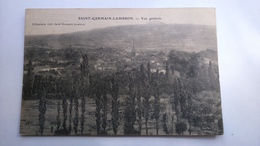 Carte Postale ( Q1  ) Ancienne De Saint Germain Lambron , Vue Général - Saint Germain Lembron