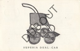 Postkaart/Carte Postale ZEDELGEM Superia Werkhuizen Remi Claeys - Superia Dual-Car - Motorfiets ±1960 (O447) - Zedelgem