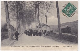 Jura - Conliège - Arrivée Du Tramway Lons-le-Saunier St-Claude - Other Municipalities
