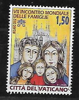 VATICAN 2012 WORLD ENCOUNTER ON THE FAMILY - Used Stamps