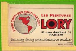 Buvard & Blotting Paper : Les Peintures LORY  Paris - Verf & Lak