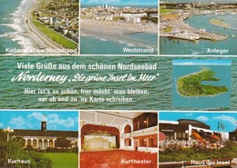 AK Nordseebad Norderney - Mehrbildkarte (40353) - Norderney