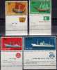 Handels-Marine 1958 Israel 160/3TAB ** 1€ Schiffe Segler Motor-Schiff Frachter Dampfer Hamburg Ships Se-tenant Asia - Lots & Serien