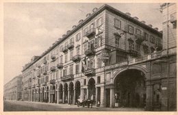 (97)  CPA  Torino  Hotel Stazione  E Genova  (Bon Etat) - Bars, Hotels & Restaurants