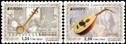 SALE!!! TURQUÍA TURKEY TURQUIE TÜRKEI 2014 EUROPA CEPT MUSIC INSTRUMENTS - 2 Stamps MNH ** - 2014