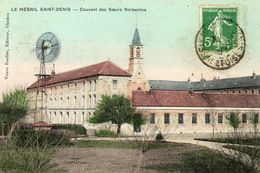 - LE MESNIL St DENIS - Couvent Des Soeurs Nobertine (CP Rare)  -19283- - Le Mesnil Saint Denis