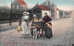 ¤¤   -   BELGIQUE   -  Laitières   -  En Route Pour La Ville  -  Voiture à Chien  -  Attelage      -  ¤¤ - Collections & Lots