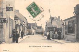 77-CHAMPAGNE- RUE GRANDE - Champagne Sur Seine