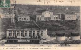 77-CHAMPAGNE- SUR-SEINE- VUE GENERALE DE L'USINE SCHNEIDER ET CIE - Champagne Sur Seine