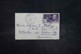 A.E.F. - Griffe " Controle " Sur Petite Enveloppe De Bangui Pour Betaré Oya En 1940, Affranchissement Plaisant - L 26612 - Brieven En Documenten