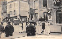 77-JOUARRE- PELERINAGE DE JOUARRE- LA PROCESSION - La Ferte Sous Jouarre