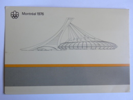CP - CANADA - Bonjour De Montréal - La Maquette Du Parc Olympique 1976 - Modern Cards
