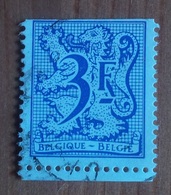 Chiffre Sur Lion Héraldique (3F) - Belgique - 1980 - YT 1899 - Oblitéré - 1977-1985 Figuras De Leones