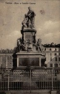 TORINO - Monumento A Camillo Cavour - Stazione Porta Nuova